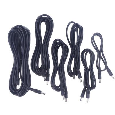 Кабель-провод Dc5521 To Dc5521 18Awg Dc5.5Мм X 2.1Мм Штекер-папа К Штекеру-папе Провод Адаптера Питания Для Светодиодной Подсветки Динамика J60A