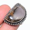 Natural Russian Dendritic Gemstone 925 Sterling Silver Jewelry Ring Size 8 V8a64