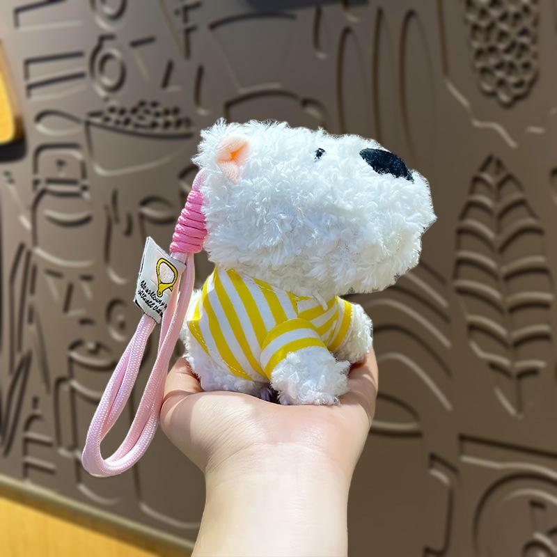 Милые кулоны в виде щенков, плюшевые игрушки, куклы для игровых автоматов, мультяшные школьные ранцы, подвесные украшения, брелоки