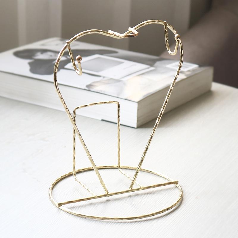 Подставка для кружек в форме сердца, сливная полка для 2 кружек, 2 тарелок, нескользящий органайзер для чашек, подставка для кружек для шкафа