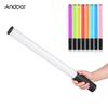 Andoer W150RGB Ручная RGB-световая трубка Светодиодная палочка для видеосъемки 2500K-9000K с регулируемой яркостью 20 сцен освещения