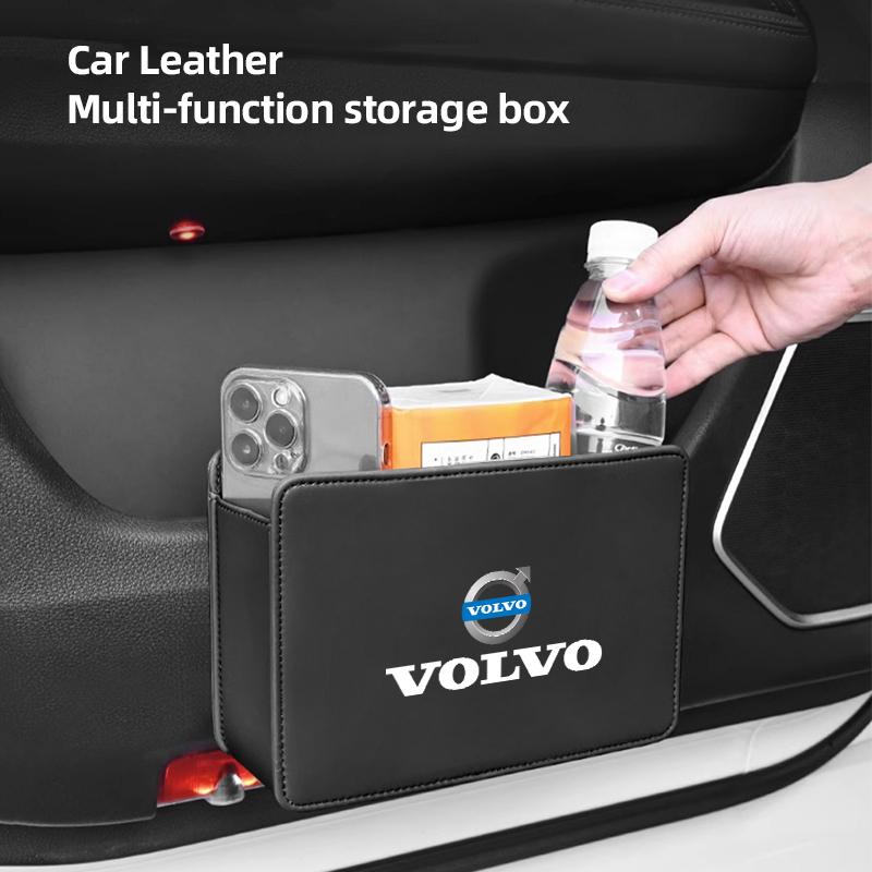 Back Clip Car Storage Box Car Door Seat Storage Case For Volvo XC90 V90 V60 XC60 V40 EC40 EX40 S80 S60 S90 C40 XC40 V70 XC70 C30