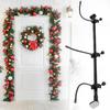 No Screws No Drilling Adjustable Garland Hanger For Door Frame, Christmas Holiday Decoration, Glue-Free, Damage Free Home Tool