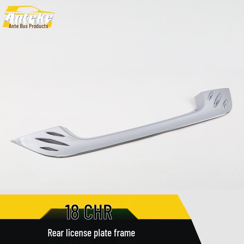 CHR Rear License Plate Trim & Tailgate Decorative Strip - Exterior Accessory