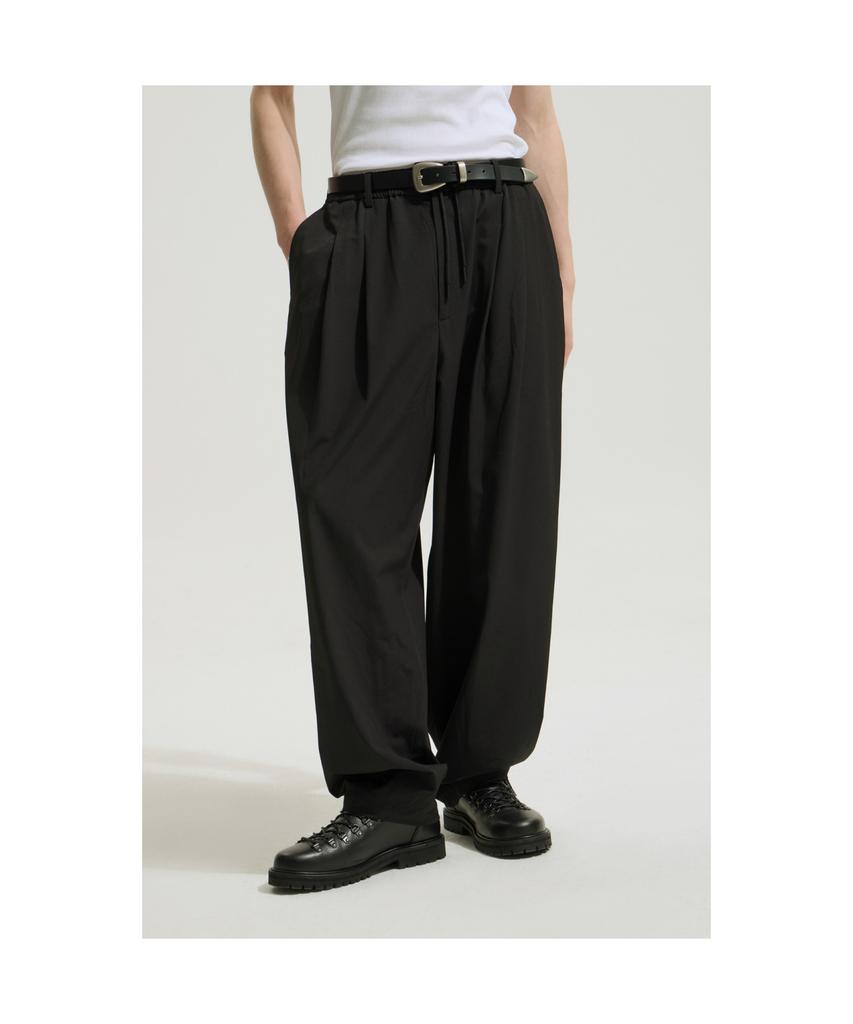 IRO Nebuleux Lightweight Stretchable Balloon Fit Setup Pants - Black