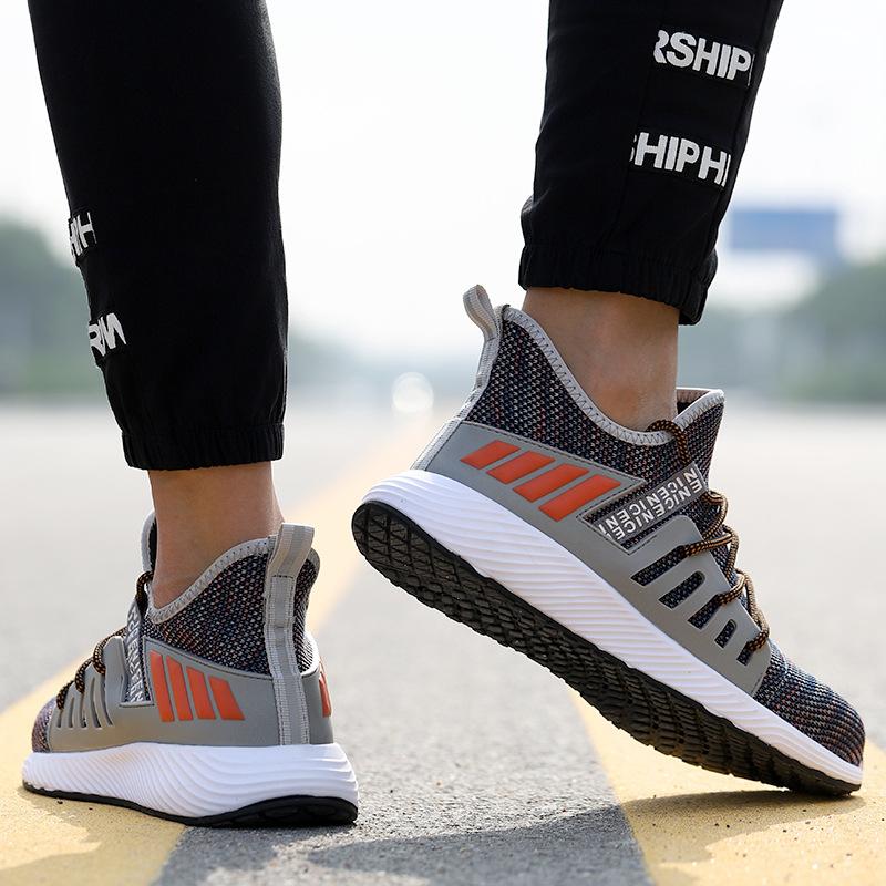 Обувь для страхования труда, ударопрочная и устойчивая к проколам, легкая и дышащая, удобная и модная защитная обувь