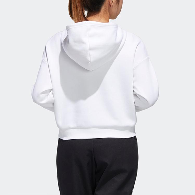 adidas Женские толстовки Neo Белые с капюшоном Умеренный Обычный GP5864