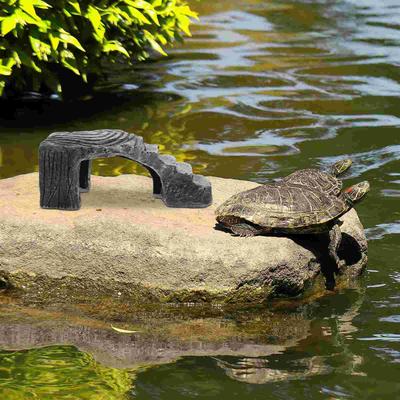 Turtle Terrace — платформа для обогрева черепах, смоляная пещера, аксессуары для аквариума, комнатное украшение.
