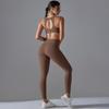 Sports Gathering, Beautiful Back, High Waist, Lifted Buttocks, No Underwear, Sports Pants, Running And Fitness Pants, Yoga Suit For Women