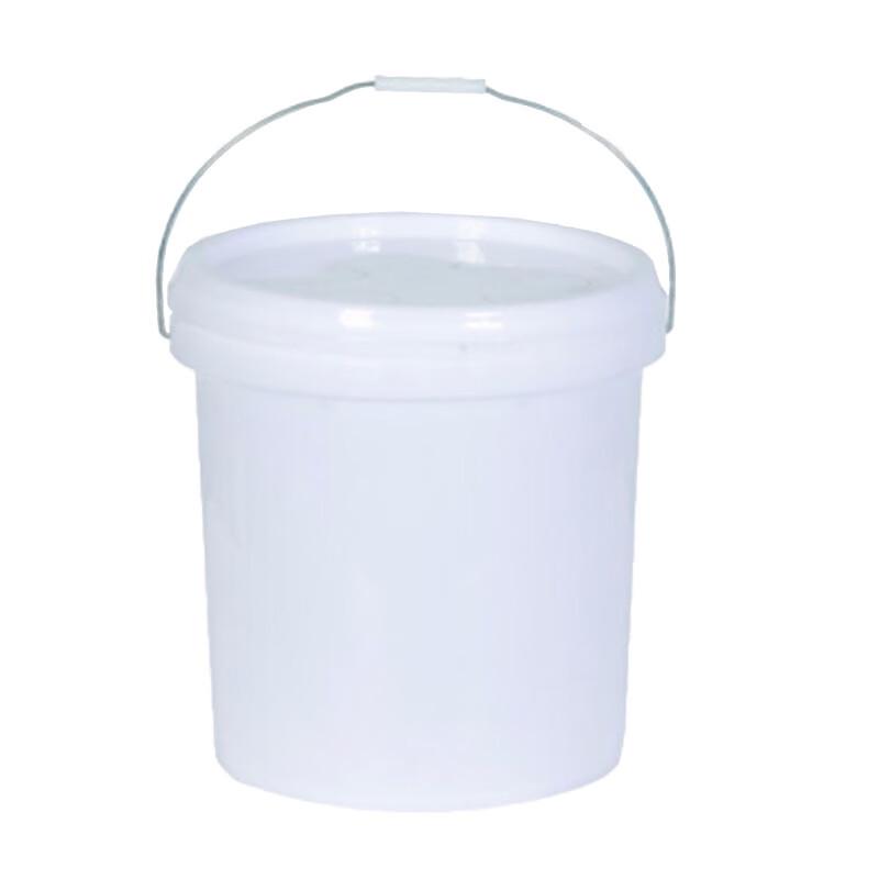 Xindrui 10 л Утолщенное белое пластиковое ведро с крышкой