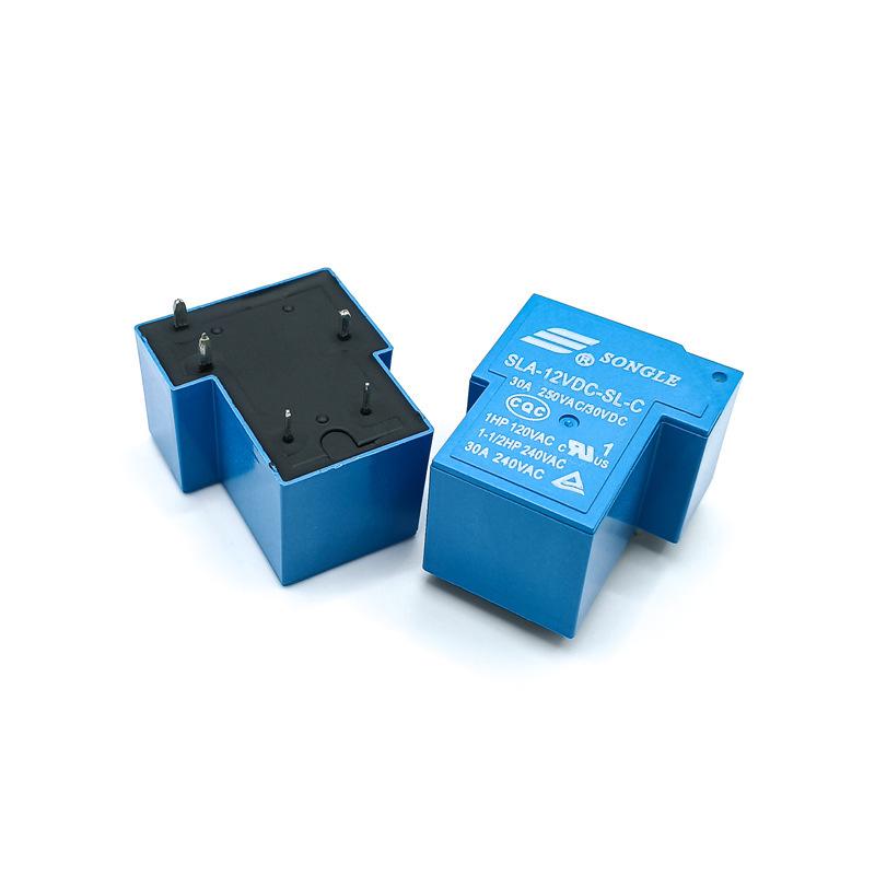 Оригинальное реле Songle SLA-12VDC-SL-C (5P) 30А 5-контактный переключатель в наличии
