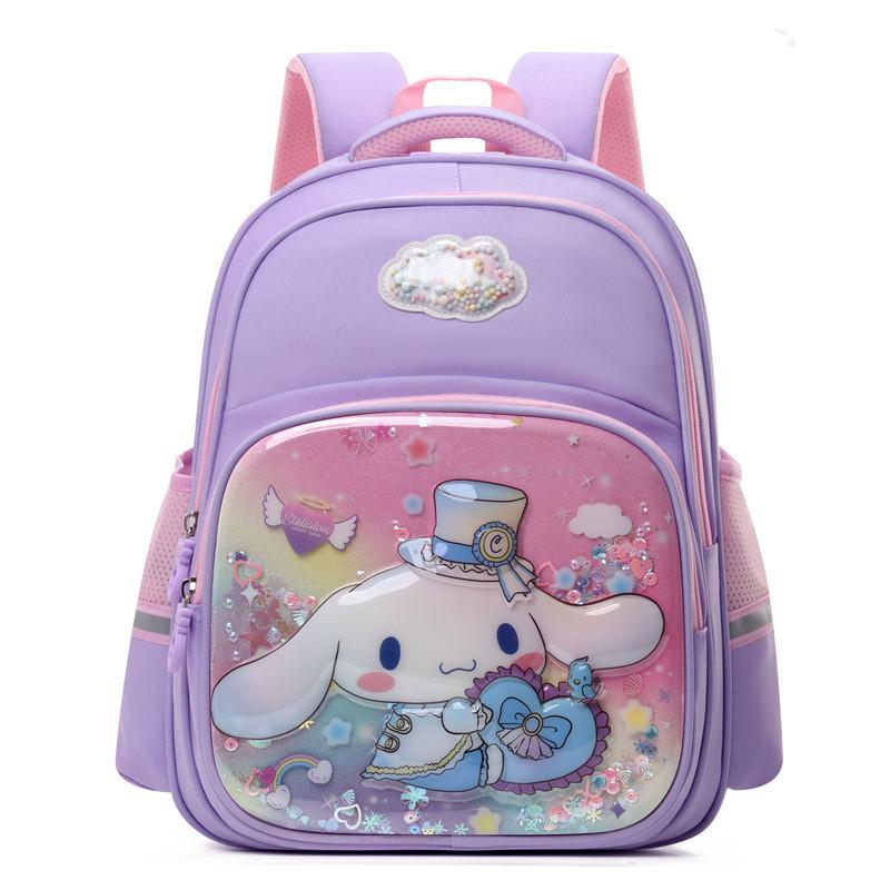 Trendy Cartoon Hard Shell School Backpack For Kids Cute And Stylish Design Durable Nylon Material