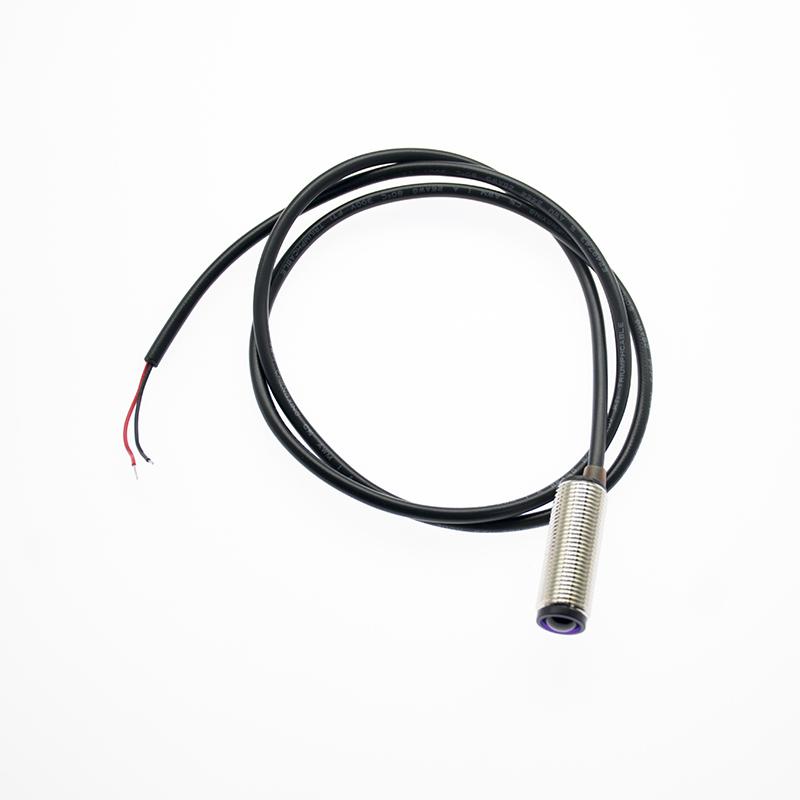 M12 Infrared Sensor Diffuse Reflection Photoelectric Switch NPN Normally Open 5V 3M Distance Adjustable