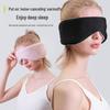 Dual-Sensing Temperature-Control Eye Mask: Light-Shielding & Noise-Reducing for Sleep, Travel, and Office Use
