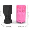 Flowerpot Silicone Mold Concrete Mould Bowknot Vase Shape Flowerpot Molds Cements Mould Silicone Material for DIY Vase