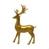Статуэтка лося Скульптура животного Коллекционный Современный Орнамент Искусство Ремесло Фигурка оленя для Стола ТВ-Тумбы