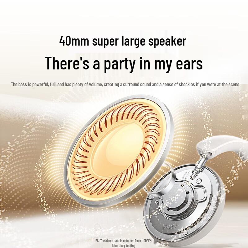 UGREEN HiTune Max2 Over-Ear Bluetooth Headphones