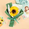 DIY Sunflower Flower Bouquets Carnation Rose Simulation Flower  Valentine's Day Gift