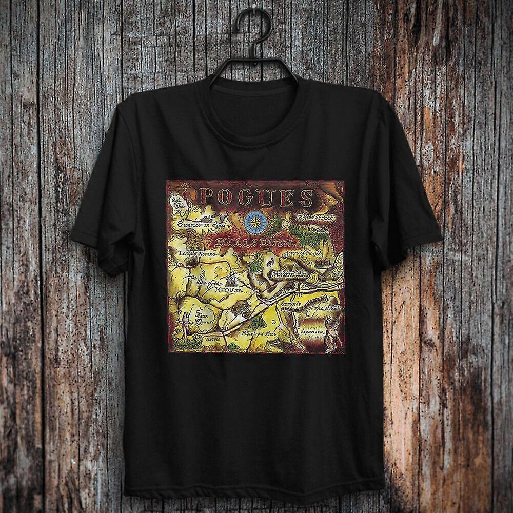 The Pogues - Футболка с принтом альбома Hell's Ditch Хлопок Унисекс Все размеры S-4XL TD1035