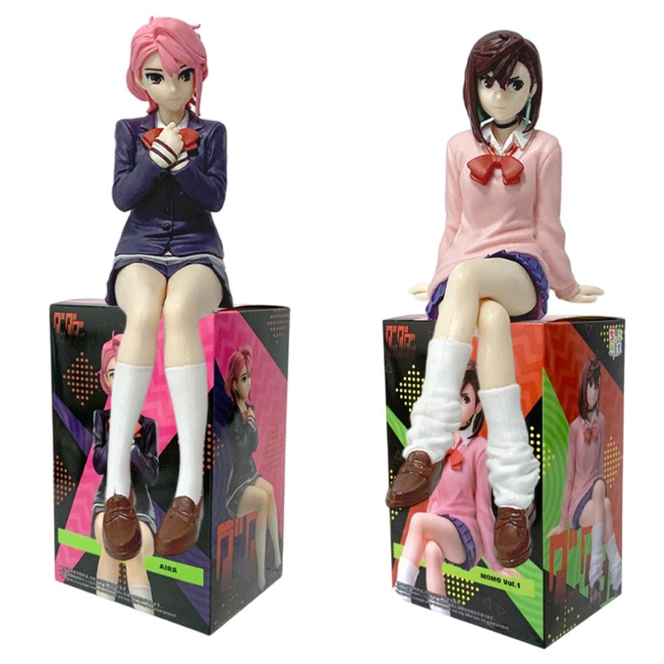 Новый Аниме Dandadan Аясе Момо Ширатори Айра Сидячая поза S.H.Figuarts Трансформируемая Сборка ПВХ Фигурки Фигура Игрушка Подарок