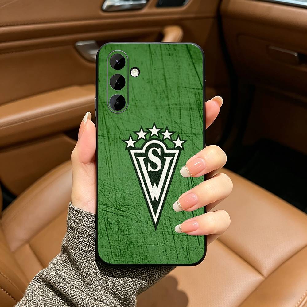 Cool -S-Santiago Wanderers-1892 Phone Case For Samsung Galaxy A73,A71 A72,A70,A53,A52,A51,Soft Silicone Black Cover