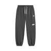 Li Ning Badfive Loose Fit Cuffed Comfortable Knitted Sports Pants Men Bottoms Dark-Gray AKLU203-3