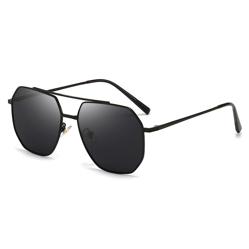 Sunglasses, Large Frame, Simple, Fashionable, Handsome, Radiation-Proof, Polarized Sunglasses For Outdoor Drivers