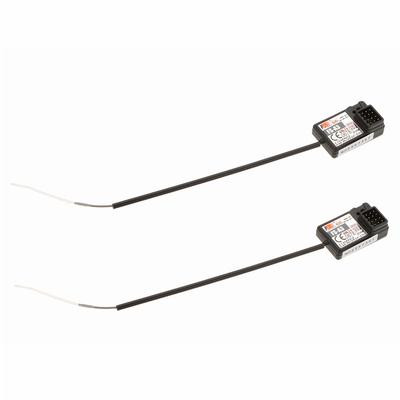 2 шт. 3-канальный приемник Flysky FS-A3 2.4G, совместимый с передатчиком Flysky GT2E GT2G для радиоуправляемых машин и лодок