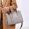Leather Women's Bag Shoulder Bag Girls' New Crocodile Pattern Tote Bag Women's Versatile Messenger Bag