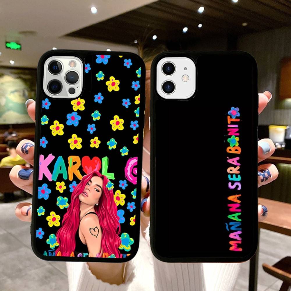 Karol G Manana Phone Case Silicone PC+TPU For For IPhone 11 12 13 14 15 16 Plus Pro Max Cover