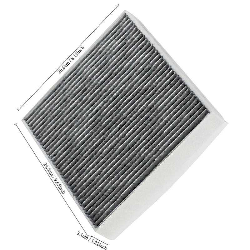 For BMW 5(F07 F10 F11) 6(F12 F13 F06) 7(F01 F02 F03 F04) WESTGUARD Activated Carbon Cabin Air Filter MK8020 64119272642 CF11220