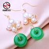 Long Drop Earrings For Women Fashion Natural Freshwater Pearl Earrings Jewerly For Wedding Party Gifts