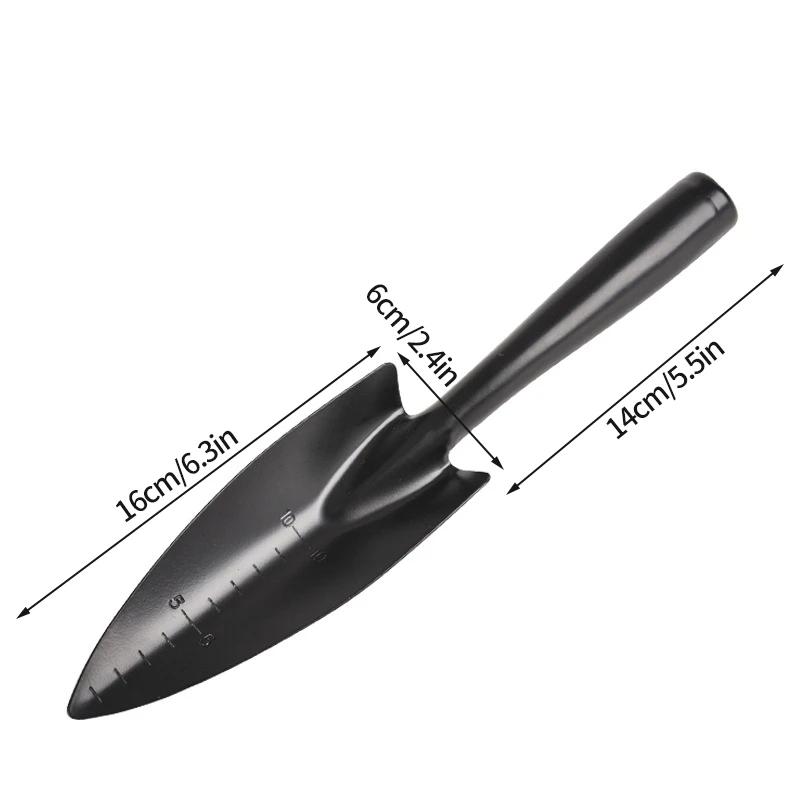 Садовая лопата, маленькая лопата, переносная грабли для копания почвы в стиле бонсай, многофункциональная садовая лопата для посадки и прополки игрового песка на пляже