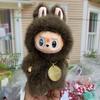 17см Милая плюшевая игрушка голова брелок-подвеска, можно использовать для подвешивания брелков или рюкзаков, настоящая виниловая подвеска подарки на Хэллоуин Рождество