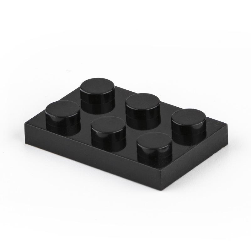 100 шт. Детали MOC 3021 Пластина 2x3 Совместимые Кирпичики DIY Сборка Строительные Блоки Частицы Детская Мозговая Игрушка Подарок