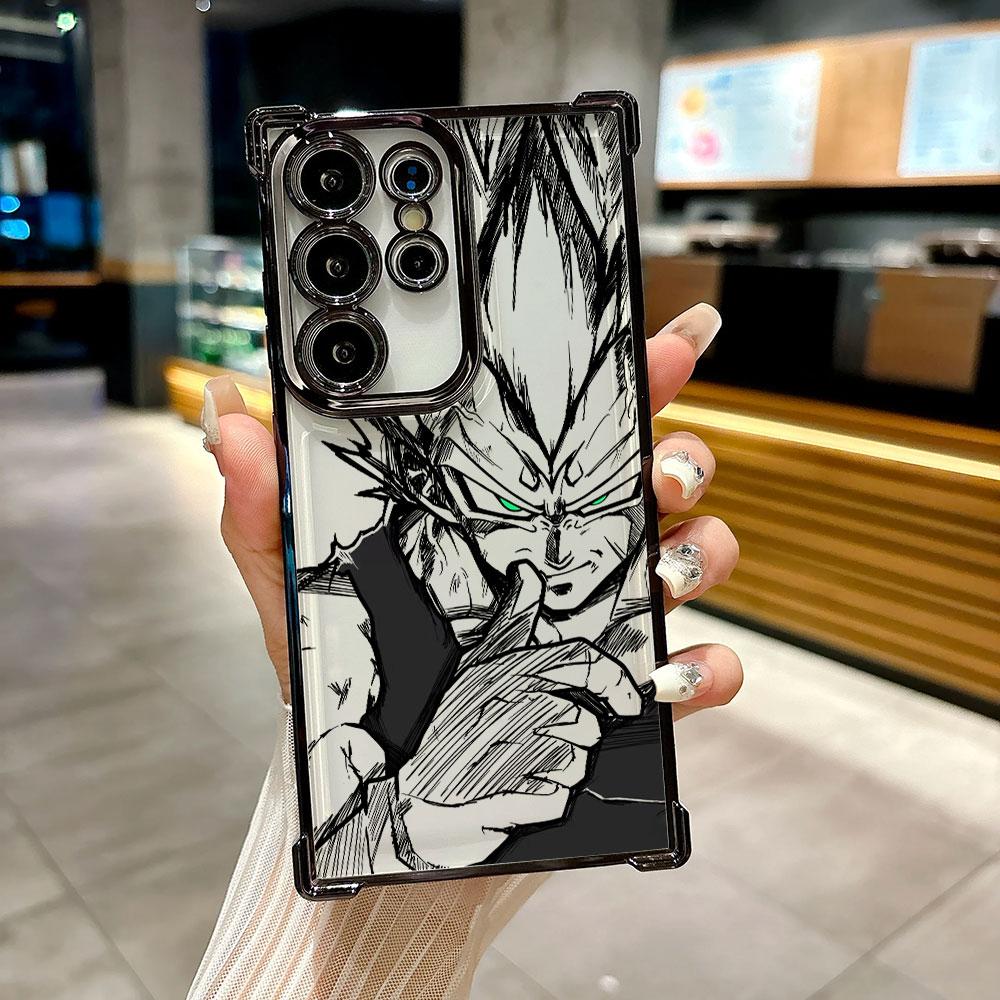 Чехол для телефона Galaxy S26 Ultra из аниме Dragon Balls ГOKU VEGETA для Samsung S26 S25 S24 S23 S21 Ultra S20 FE S25 Plus