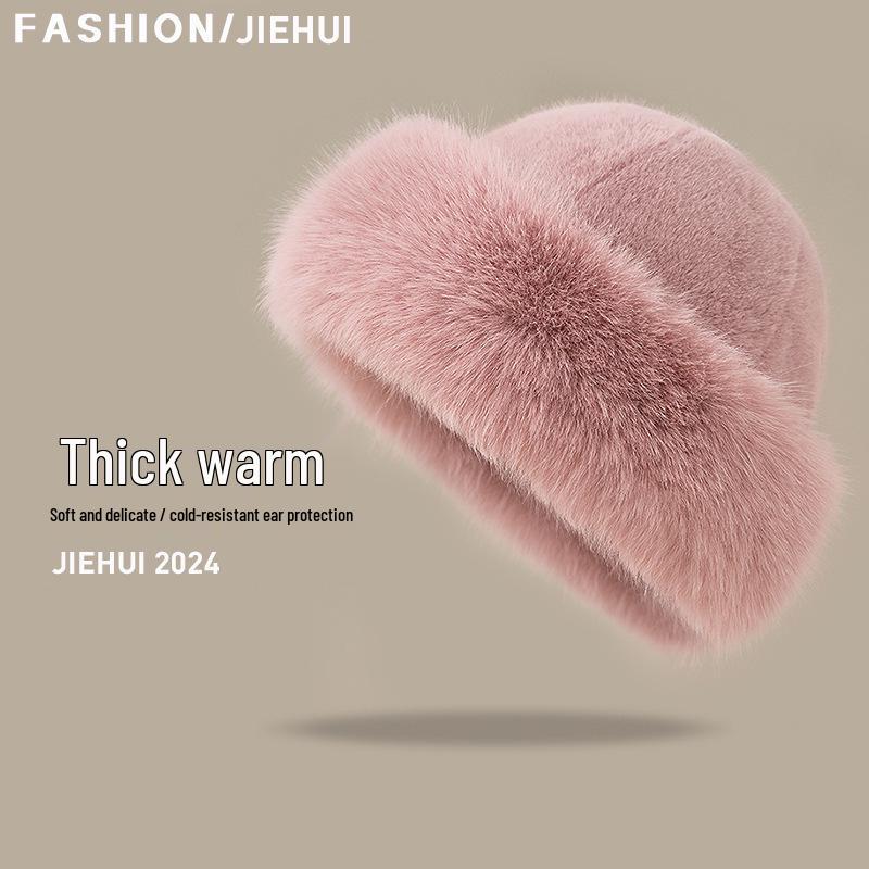 Женская ретро плюшевая шапка с леопардовым принтом - Осень 2024: Многосезонный, защита от солнца и ушей, модный стиль рыбака.