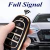 Чехол для брелока Hyundai с брелоком, Премиальный TPU чехол-оболочка для брелока смарт-ключа автомобиля 2024 Hyundai Sonata, Tucson, Santa Cruz