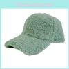 Cozy Fall Baseball Cap With Fleece Lining For Women's Outdoor Style Characters Included)