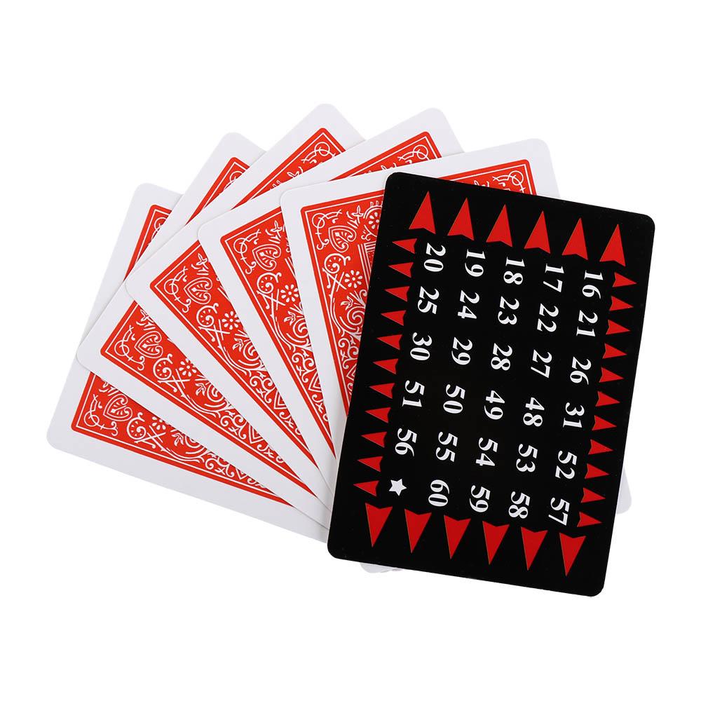 Magic Toys Calculation Telepathy Card Perspective Cards Surprise Toys Toy For Kids