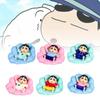 Pajamas 6pcs Cloud Crayon Shin Chan Toy Doll Pvc Model Desktop Decor Gifts Xmas