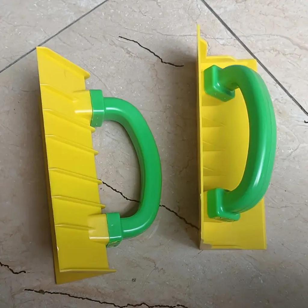 2pcs Wall Corner Smoothing Tool Plastic Inner And Outer Corner Handheld Plaster Gypsum Seam Tool Suitable For DIY And Use, I