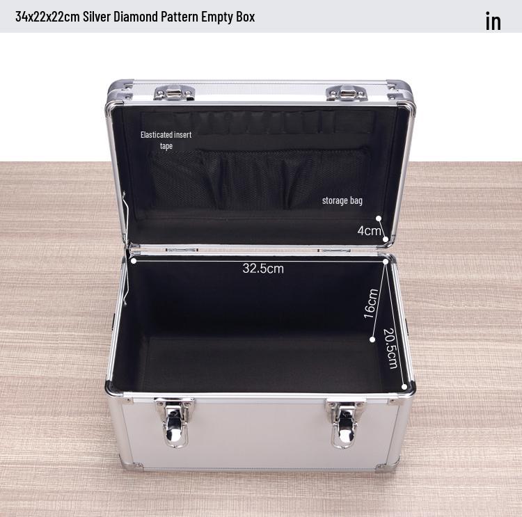 Large Multi-functional Aluminum Alloy Tool Case for Aircraft & Vehicle Maintenance