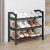 Shoe Rack Organizer Strong Load-bearing Multi-layer Design Durable Construction High Stability Simple Installation Metal Shoe Shelf