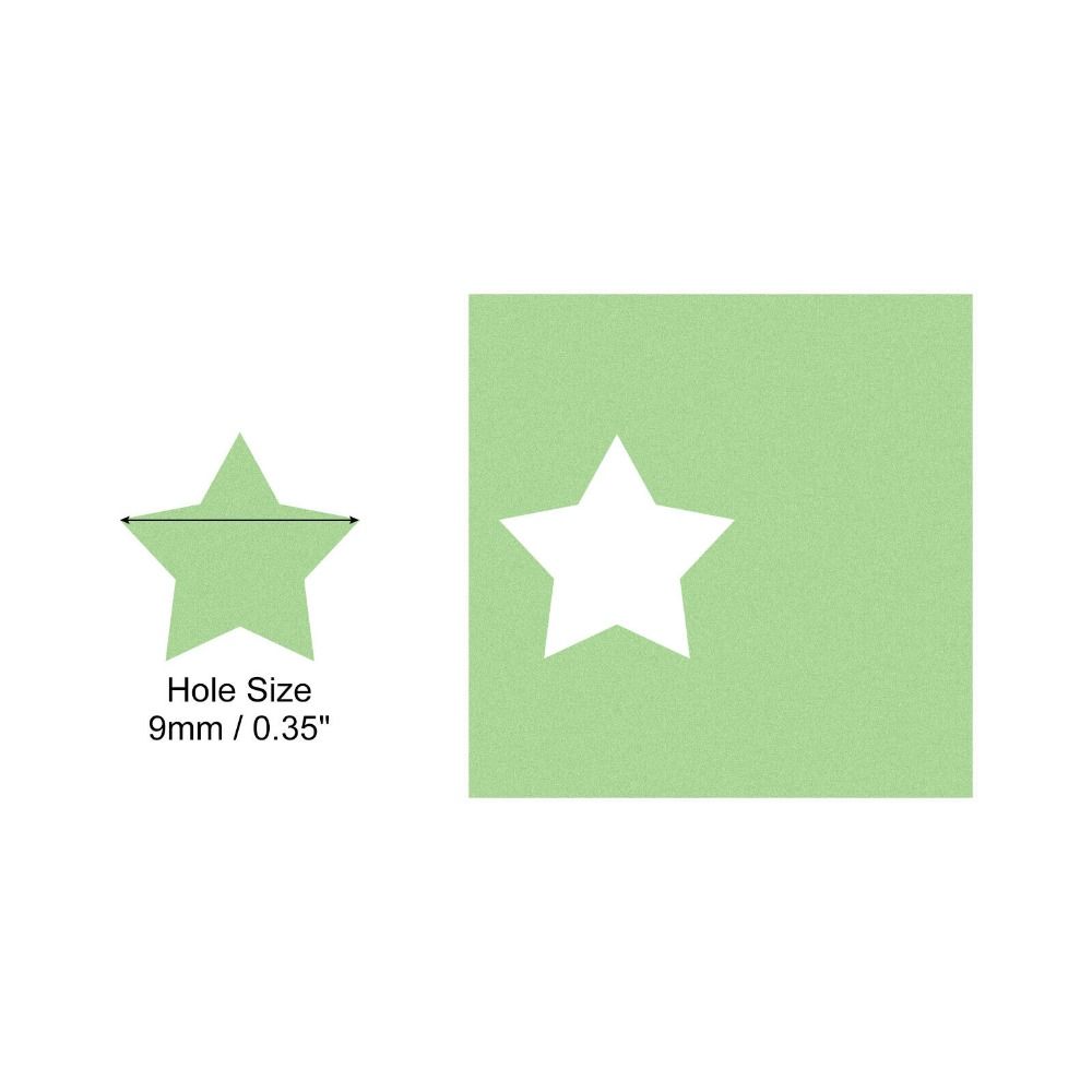 DIY Paper Cutting Pentagram Hole Punch ABS Plastic Craft Hole Punch New Kid Hole Punch  Children