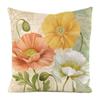 Nordic Pastoral Style Digital Printing Short Plush Pillow Cover Decorative For Car Sofa Office Cushion Cover Home Goods