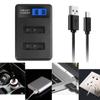 Rapid NPBX1 LCD Micro USB Charger Efficient and Versatile Charging Base for Sony Cyber Shot DSCRX100/ DSCRX100II Battery