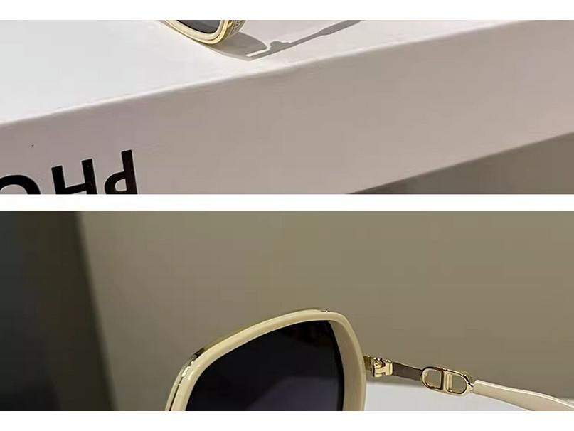 Женские модные солнцезащитные очки 2024 года на лето с большой оправой и защитой от УФ-лучей