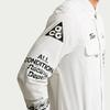 Мужские рубашки Nike ACG Мужские Пик Белый/Черный Лацкан Умеренный Другое