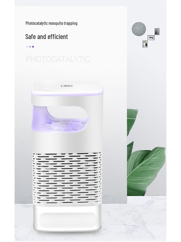 Фотокаталитическая USB лампа-уничтожитель комаров: Ночник и бионическая ловушка для комаров